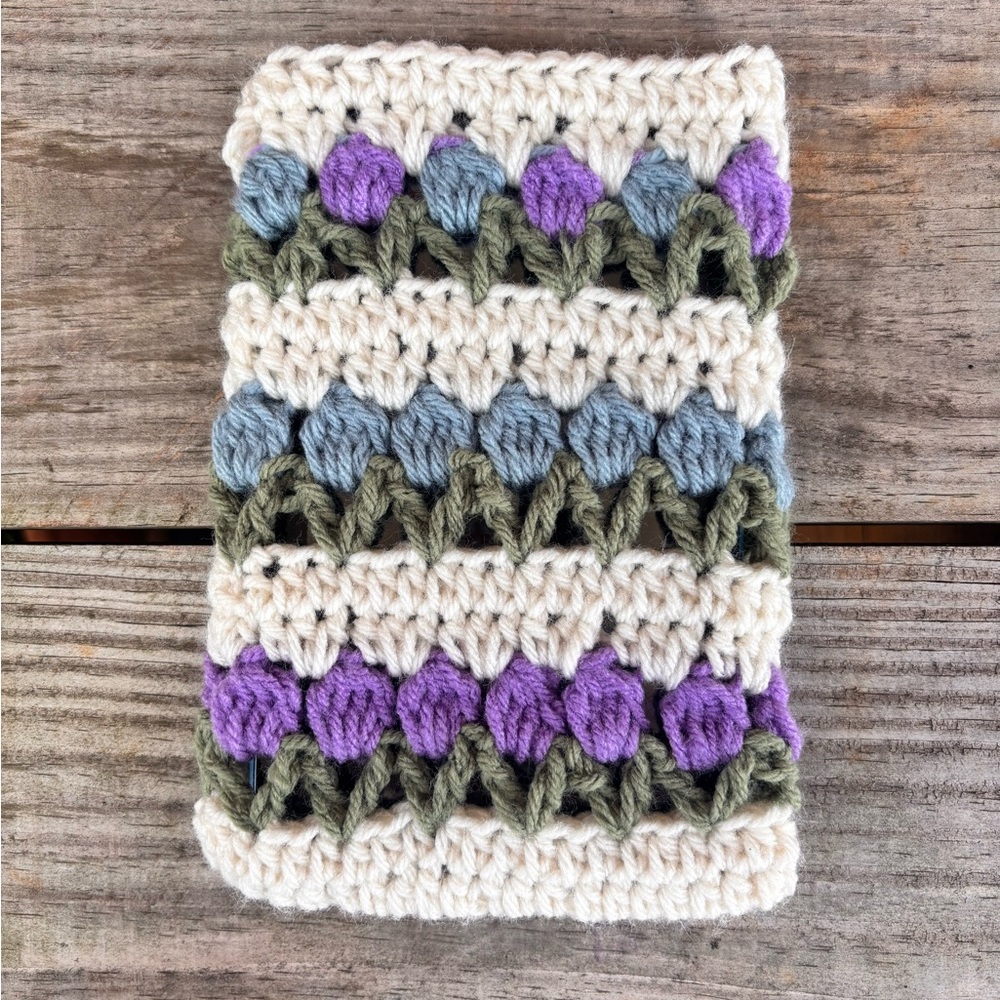 Crochet Tulip Kindle Cover